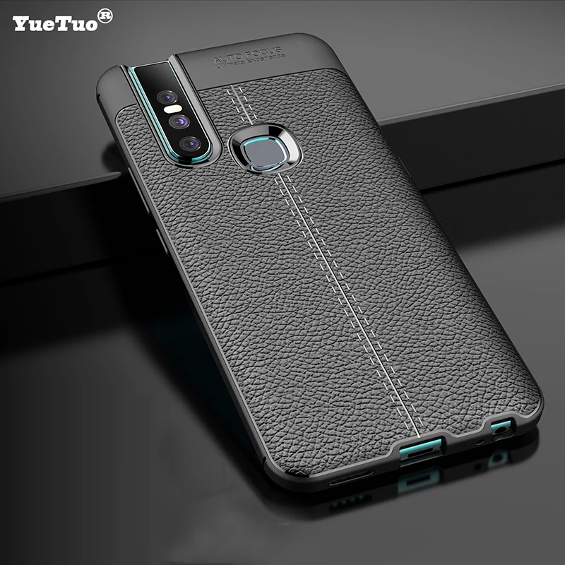 Роскошный ПУ кожа силикон Coque Телефон задняя крышка Крышка для Vivo x20 plus x21 i x21i x23 x27