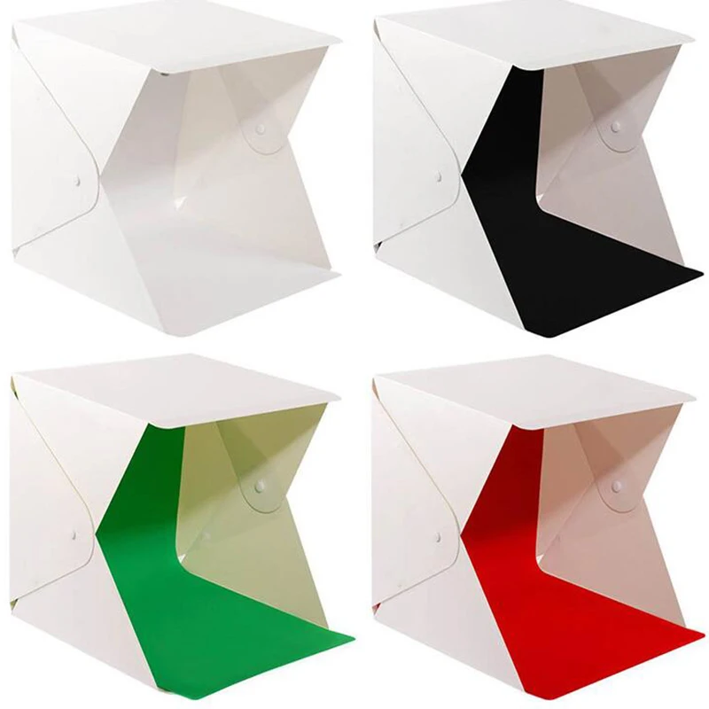 Baolyda мини студийный светильник ing Kit 2 светодиодный трубка коробка 40*40 для