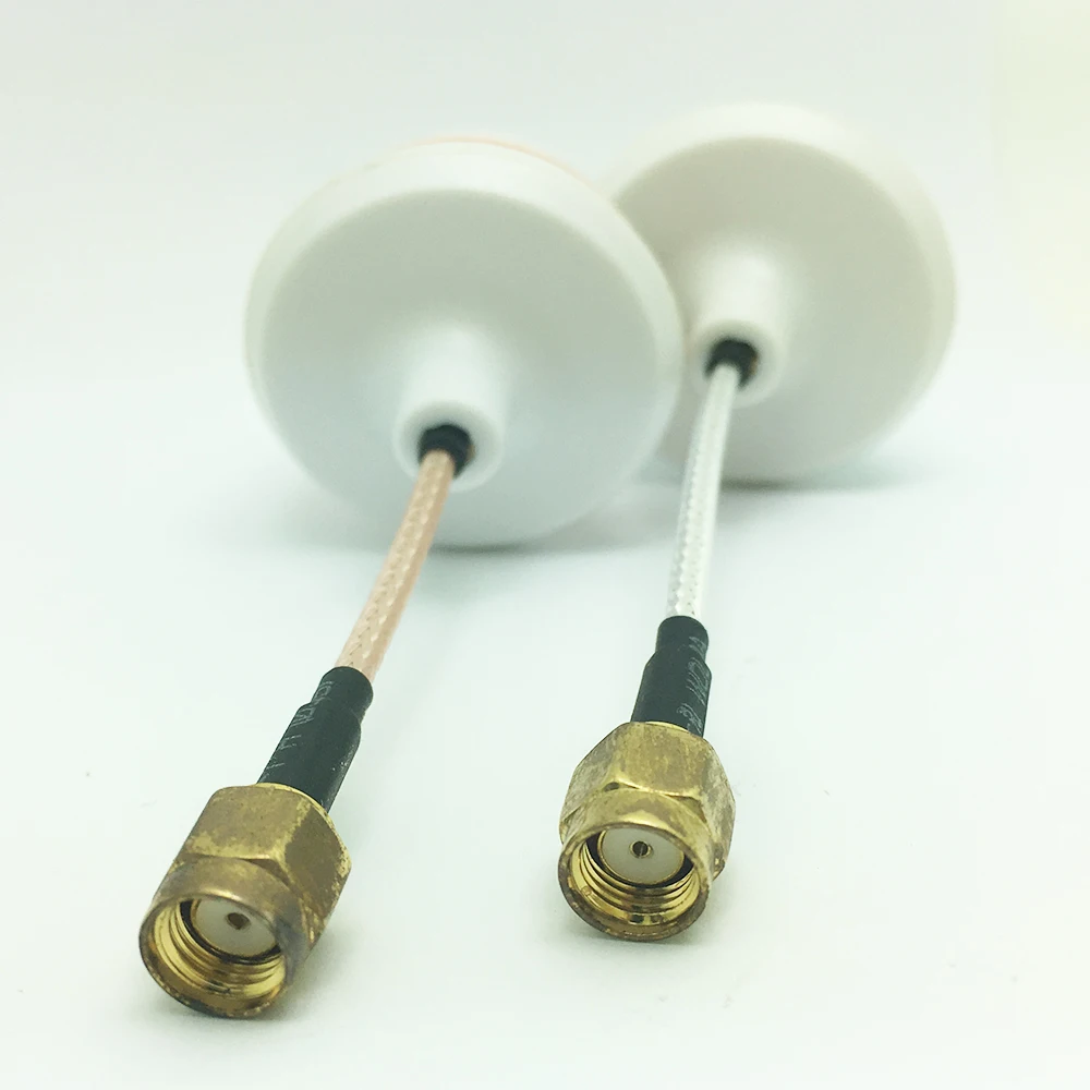 5 8G Высокоэффективная круглая поляризованная Антенна TX/ RX-фоторазъем белый |