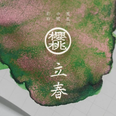 24 солнечных термина цвета цветные чернила вишневого порошка 15 мл/бутылка с