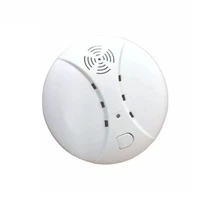 smoke alarm fire detector 9v battery operated photoelectric sensor loud alarm home school office kitchen mall