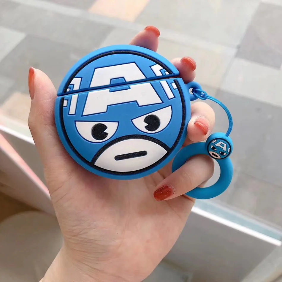 418 G Роскошный чехол для Airpods 2 чехол силиконовый защитный чехол для Airpod Apple беспроводные наушники для Air Pods аксессуары брелок сумка - Цвет: 418 G