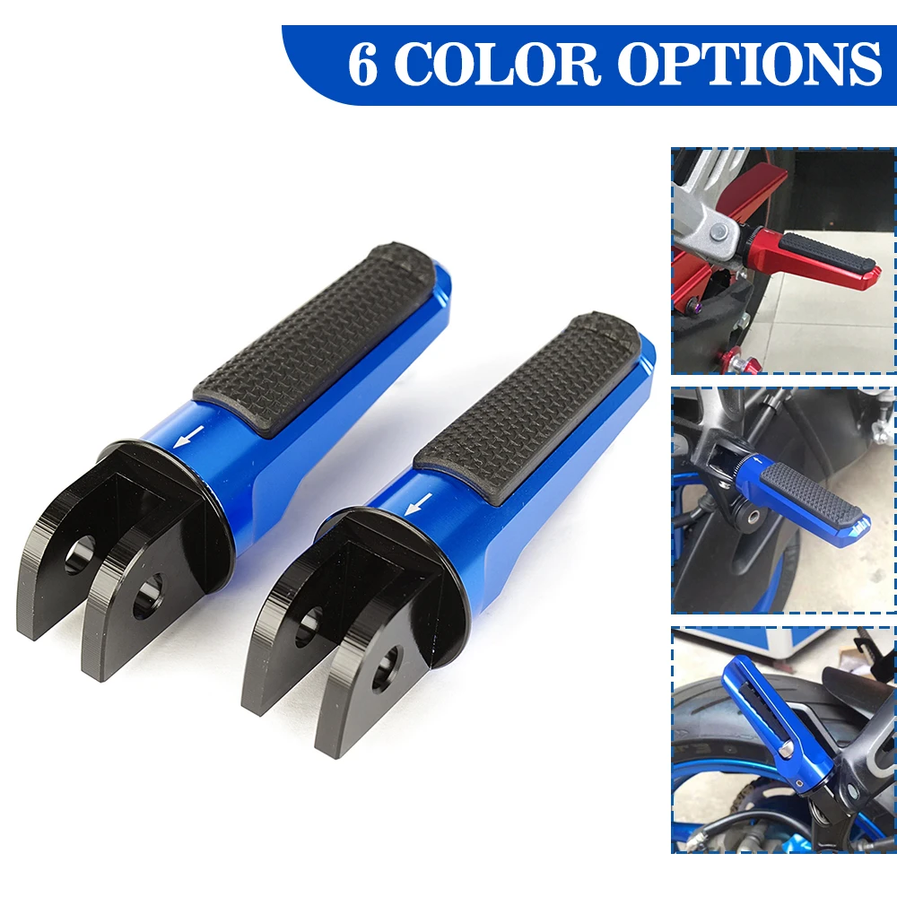 

Motorcycle CNC Footrests Foot Pegs Foot Rest Front for SUZUKI GSR 600 700 GSX R125 R600 R750 R1000 S125 S750 S1000 S1000F KATANA