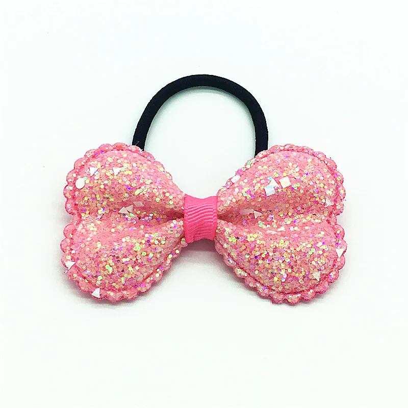 Модный Блестящий ободок для волос Стразы эластичный детский аксессуар |