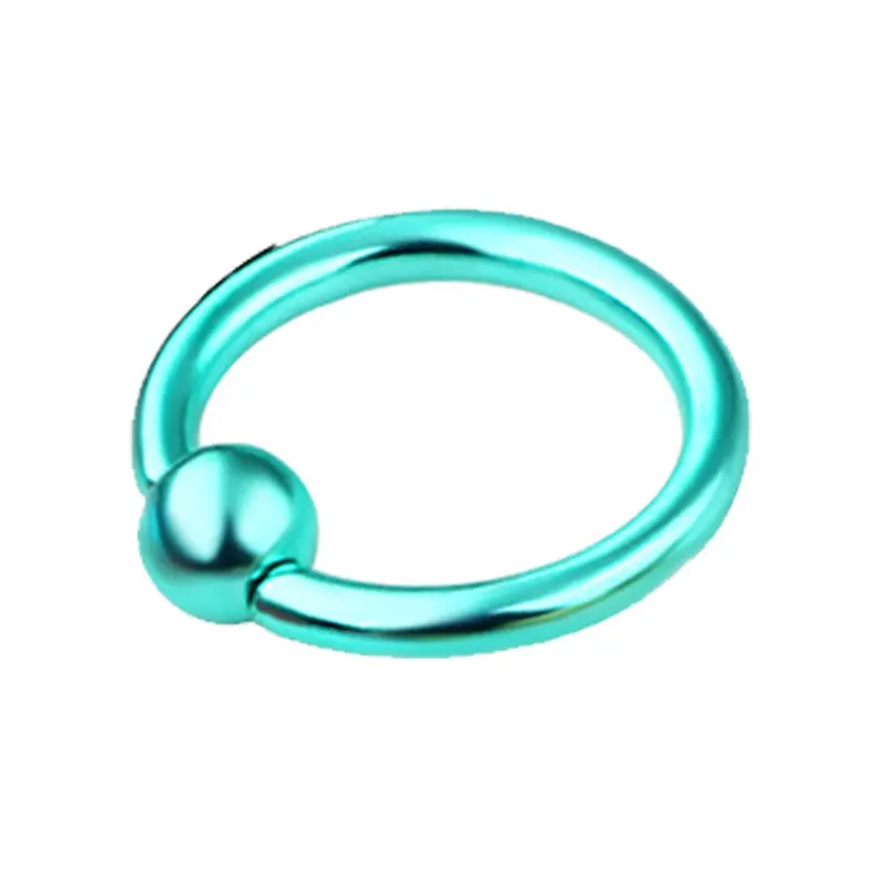 1PC Surgical Stainless Steel Nose Ring with Ball Earring Piercing Punk Fashion Stud Unisex Body Jewelry | Украшения и аксессуары