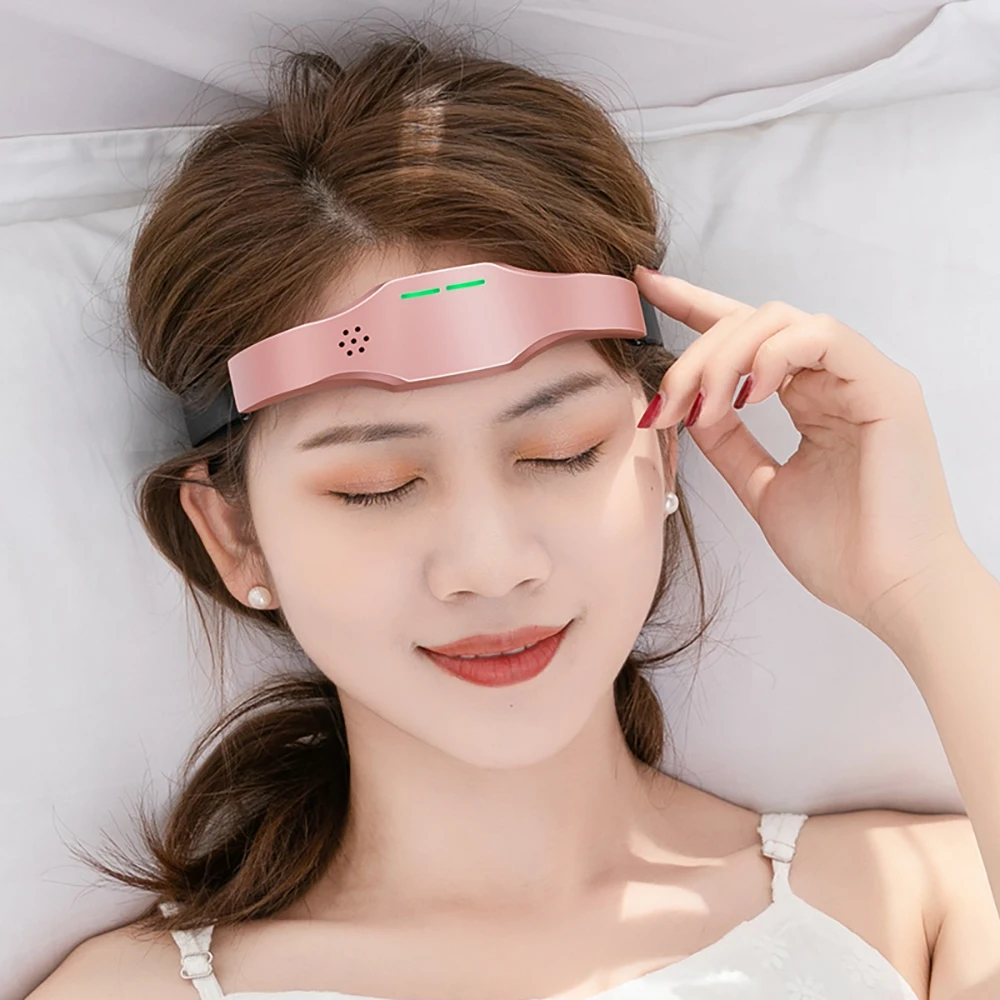 

Electric Head Massager Relief Massager Insomnia Therapy Release Stress Sleep Wireless Acupuncture Moxibustion Physiotherapy