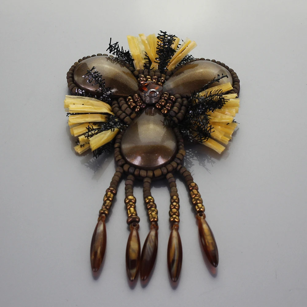 Нашивки для одежды этнические ручной работы 3D с пайетками самостоятельного