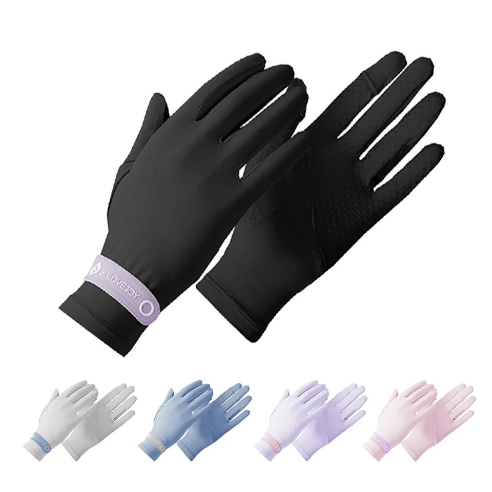 

Bicycle Gloves Sun Protection Summer Cycling Gloves Men Women Outdoor Sports Golf Driving Fishing Breathable Bike Gloves