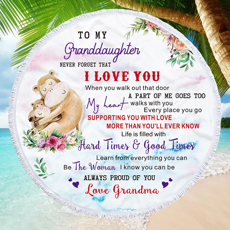 

Пляжное полотенце из микрофибры, 150 см