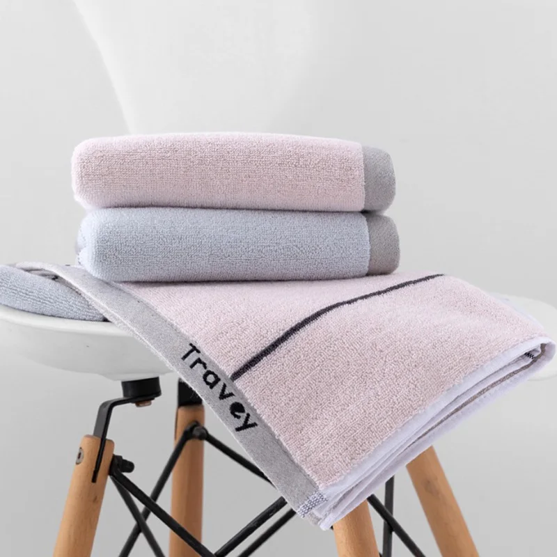 Впитывающее полотенце для лица с вышивкой Мягкое хлопковое взрослых домашнее в