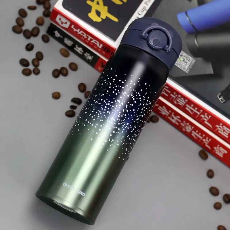 

New Design Double Wall Stainless Steel Vacuum Flasks 480ml Thermos Cup Coffee Tea Milk Travel Mug Thermo Bottle Gifts Thermocup