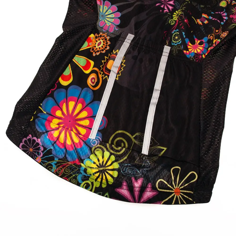 

2020 Cycling Jersey Women Short Sleeve Bike team MTB Jersey Mountain Black Cycle Shirts Top quick dry sport Bicycle Clothing