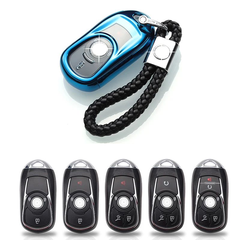 

Car Key Shell Belt for Buick Encore 20T 28T Brand New Regal Lacrosse GL8 Car Remote Control Key Protective Cover