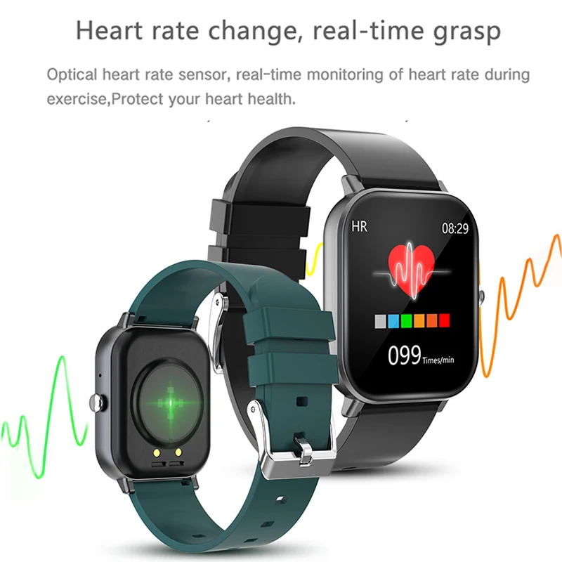 Смарт часы унисекс 1 54 дюйма Bluetooth пульсометр|Смарт-часы| |