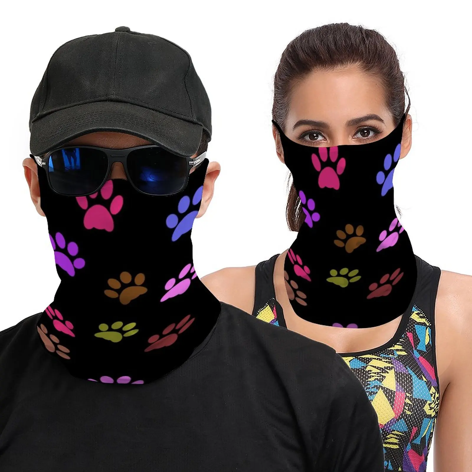 

Bandana Men's and Women's Ever-changing Face Scarf, Kerchief, Scarf, Square Scarf, Cross Headscarf, Hair Tie, Headdress