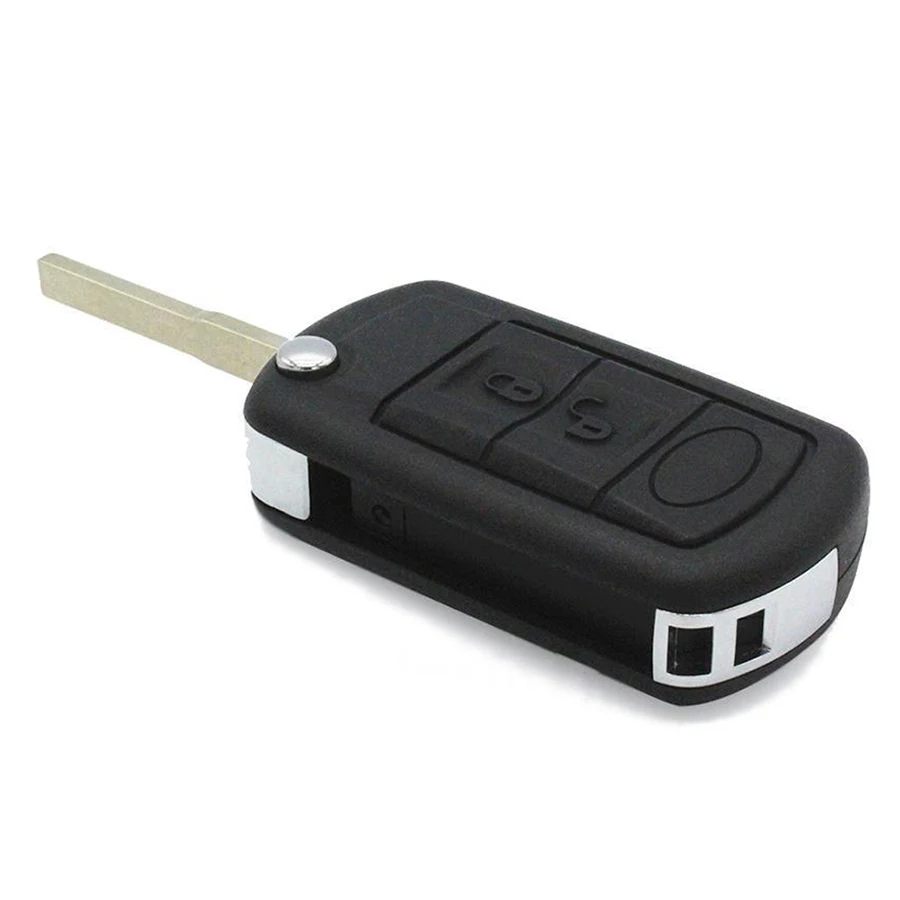 3 кнопки Складной флип пульт дистанционного автомобиля брелок чехол Замена для