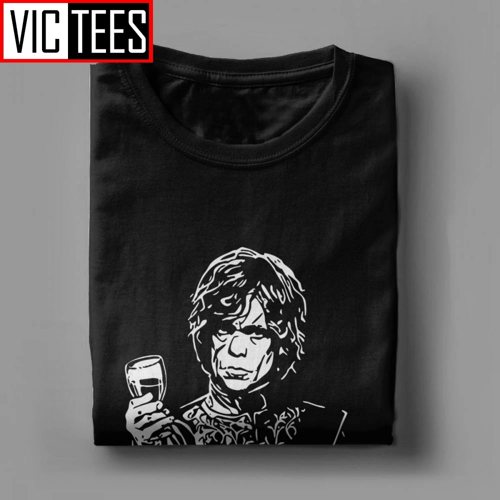 Мужская футболка Tyrion Футболка &quotЛаннистер&quot I Drink And I'm Do Tees Tops 100% Cotton Gift размера