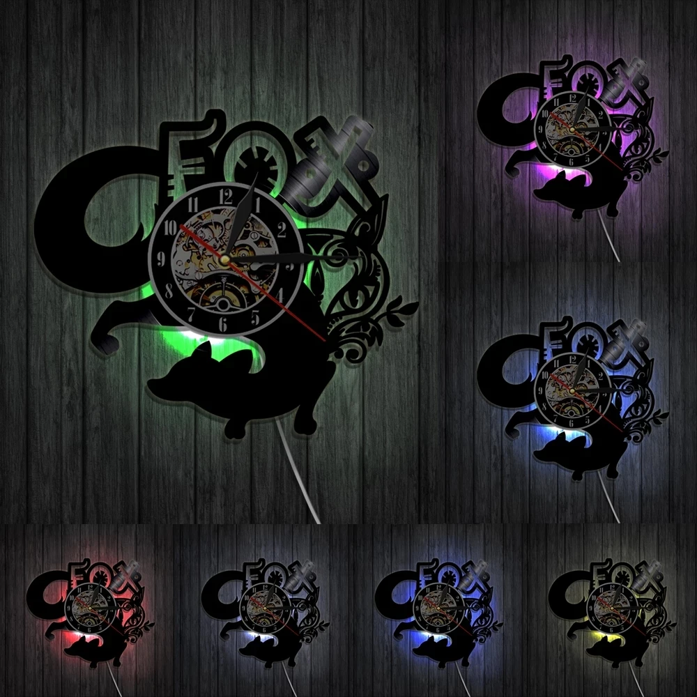 Карта страны австралии виниловые настенные часы с австралийским флагом