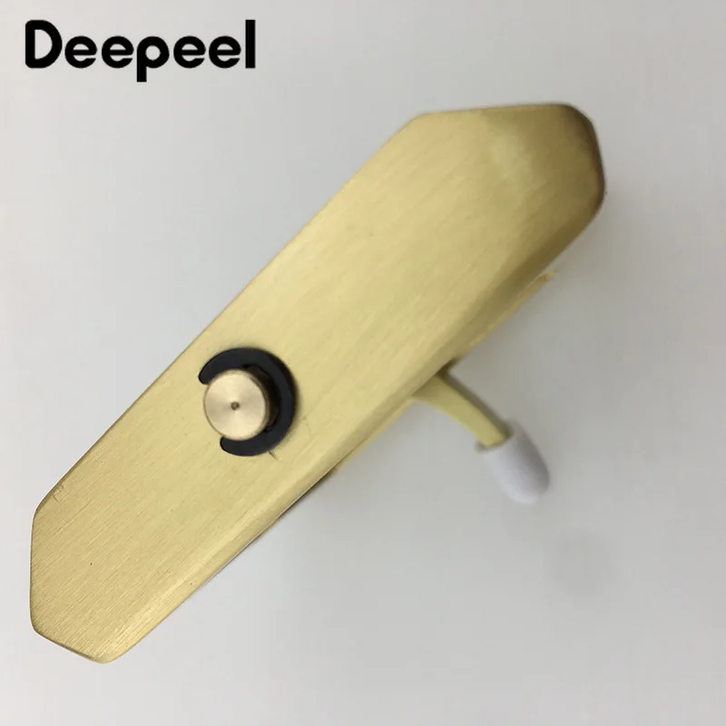 Deepeel 1 шт. 40 мм твердой латуни с металлическим ремнем и пряжкой для мужчин женщин