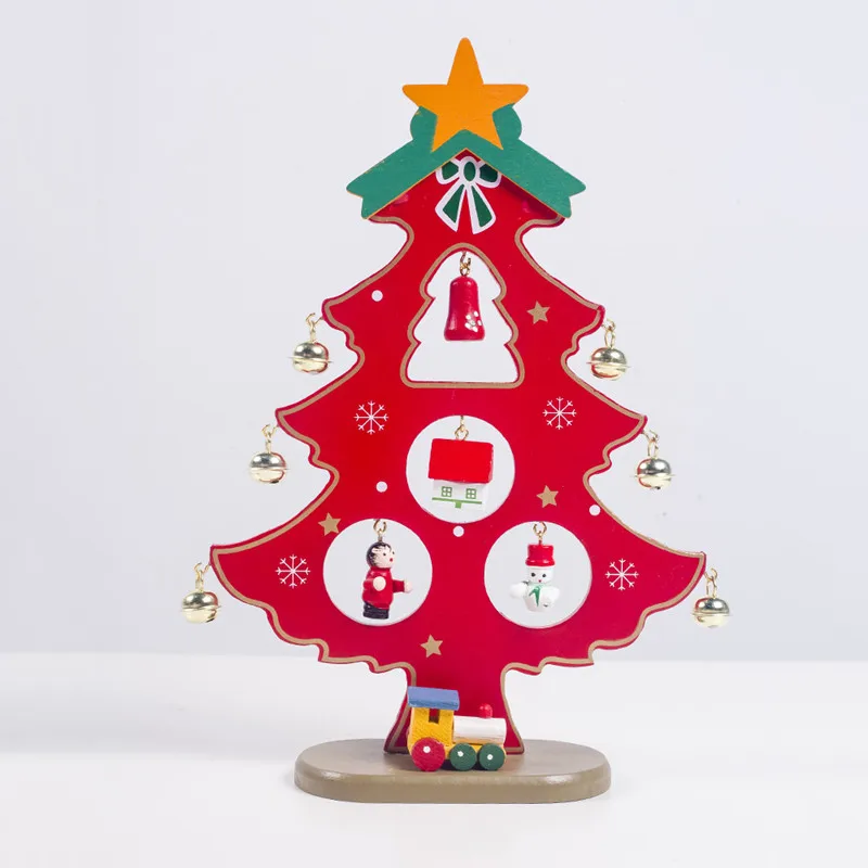 Новый год 2021 креативное деревянное украшение сделай сам для рождественской елки