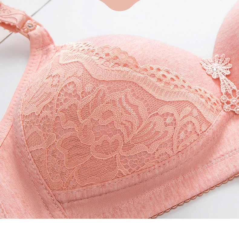 Бюстгальтеры для женщин большие размеры бесшовное простое нижнее белье с чашечкой C тонкое мягкое без