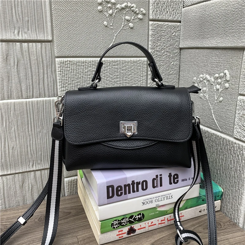 Новинка 2022 модная сумка-мессенджер через плечо женская кожаная сумка маленькая с