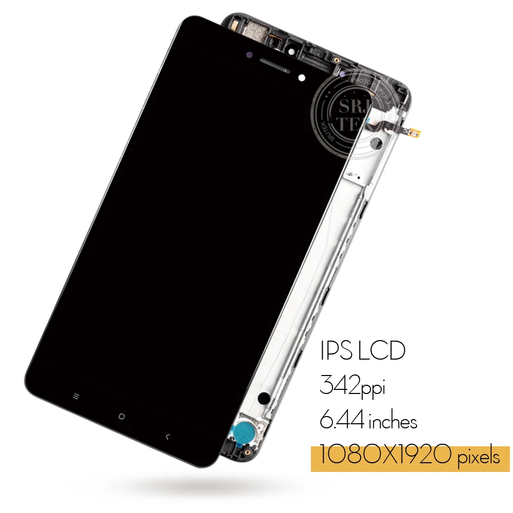 IPS Srjtek для Xiaomi MI MAX 2 LCD матрица сенсорный экран дигитайзер с рамкой 6 44 ''для Mi Max