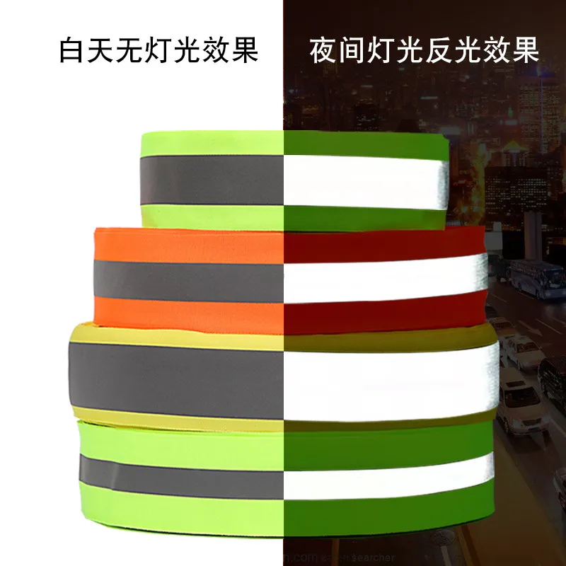 Светоотражающая лента серебристая безопасная светоотражающая для пришивания 5