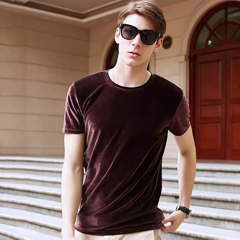 

Размера плюс мужские вельветовые удлиненные велюровые рубашки в стиле хип-хоп, модные топы для танцев, 6XL, 7XL, 8XL