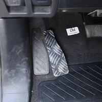 for toyota hilux 2015 2021 car modification aluminum alloy foot rest pedal pad cover stickers car accessories