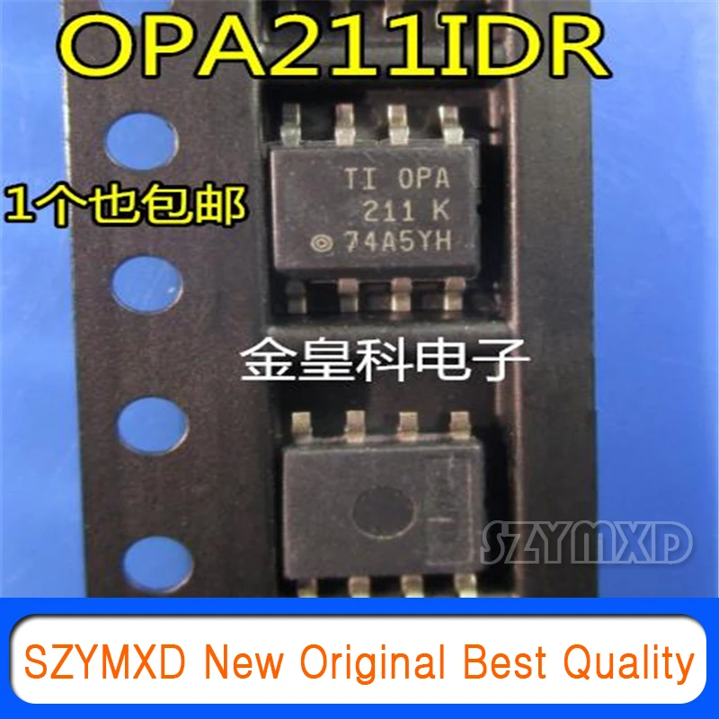 

5Pcs/Lot New Original OPA211 OPA211AIDR OPA211IDR SOP8 Patch Operational Amplifier Chip In Stock