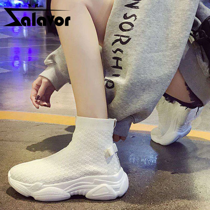 ZALAVOR/женские босоножки на танкетке коллекция 2019 года повседневная женская обувь