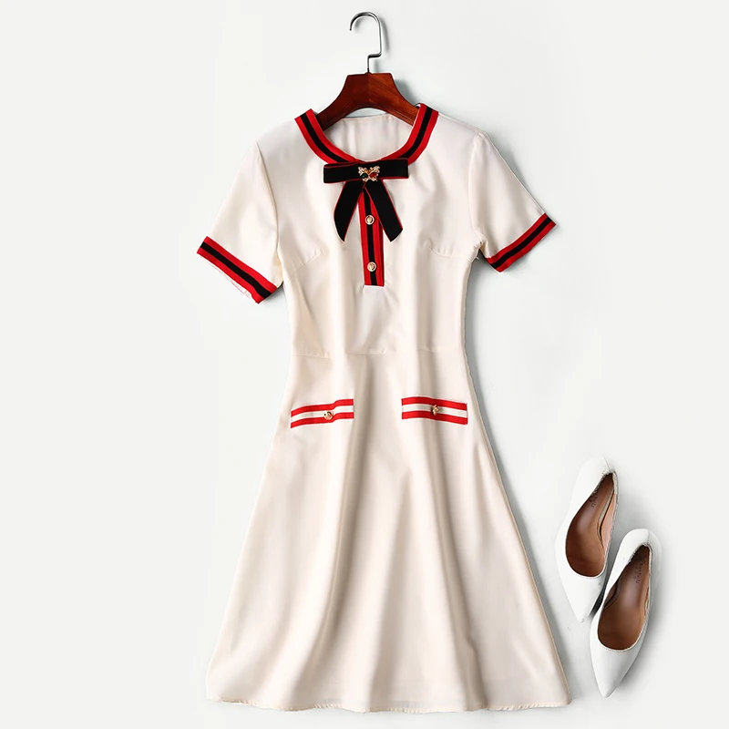 

Новые штаты с маленьким сладким ветром, платье с короткими рукавами и надписью «А-образные звезды» для культивирования морали