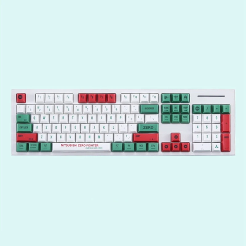 Фото Колпачки для клавиш 115 PBT Cherry MX Switch RK115 механические игровые колпачки с кнопкой Колпачки для клавиш 115 PBT Cherry MX Switch RK115 механические игровые колпачки с кнопкой
