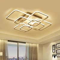 modern led ceiling lights with app dimmable for bedroom fixtures indoor home decor living room study chandelier lighting lustre
