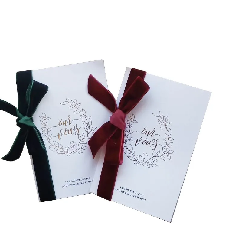 2 шт. винтажная свадебная открытка с бархатной лентой Свадебная вечеринка