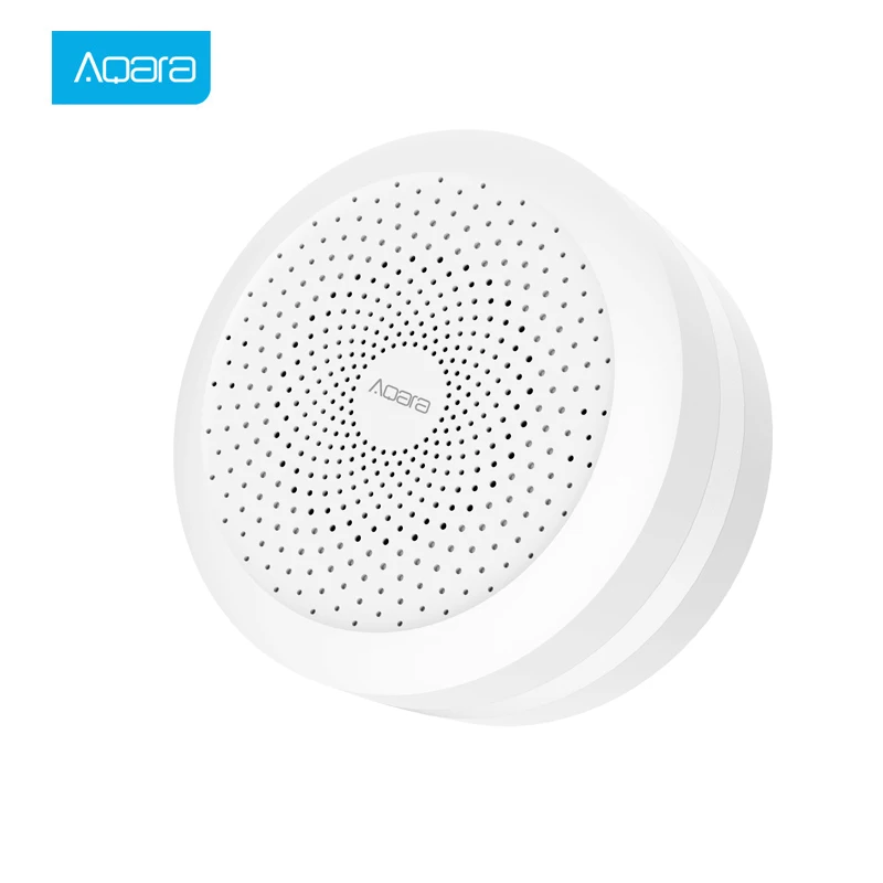 Блок управления умным домом Aqara Gateway хаб с RGB подсветильник кой работает