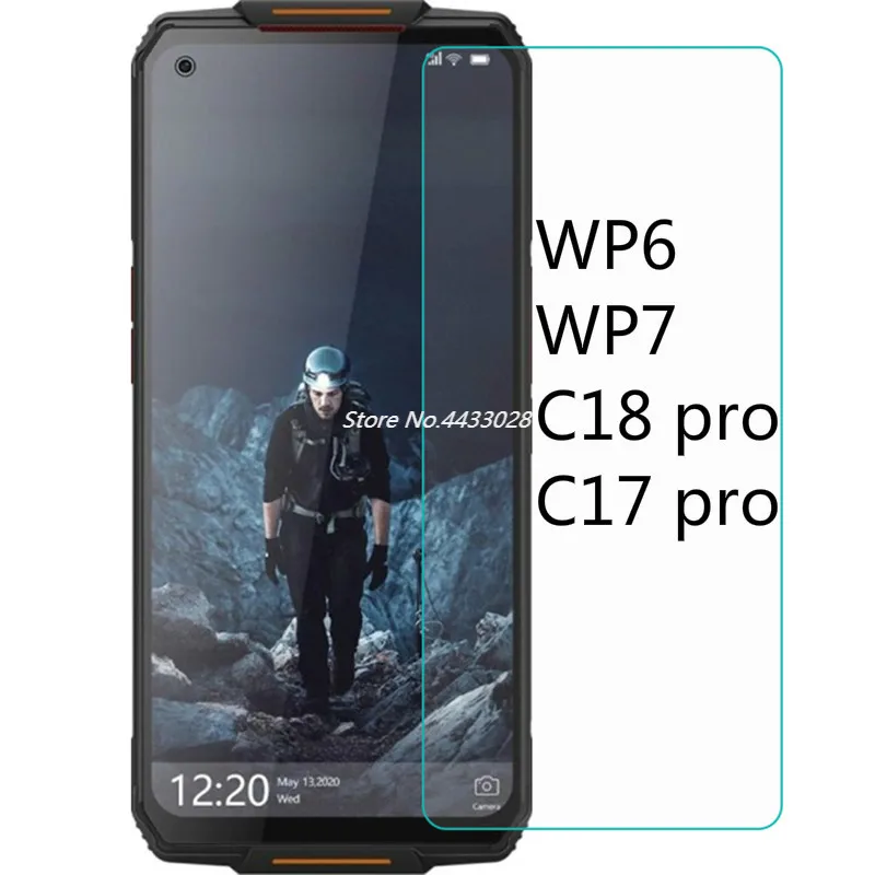 Закаленное стекло для Oukitel WP6 WP7 C18 C17 Pro, 2 шт.