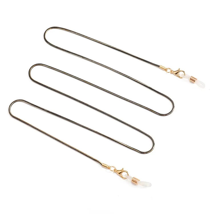 

2021 New Glasses Strap Eyeglass Metal Chain Reading Glasses Cord Holder Neck Strap Rope Gift Fashion Sunglasses Accessories