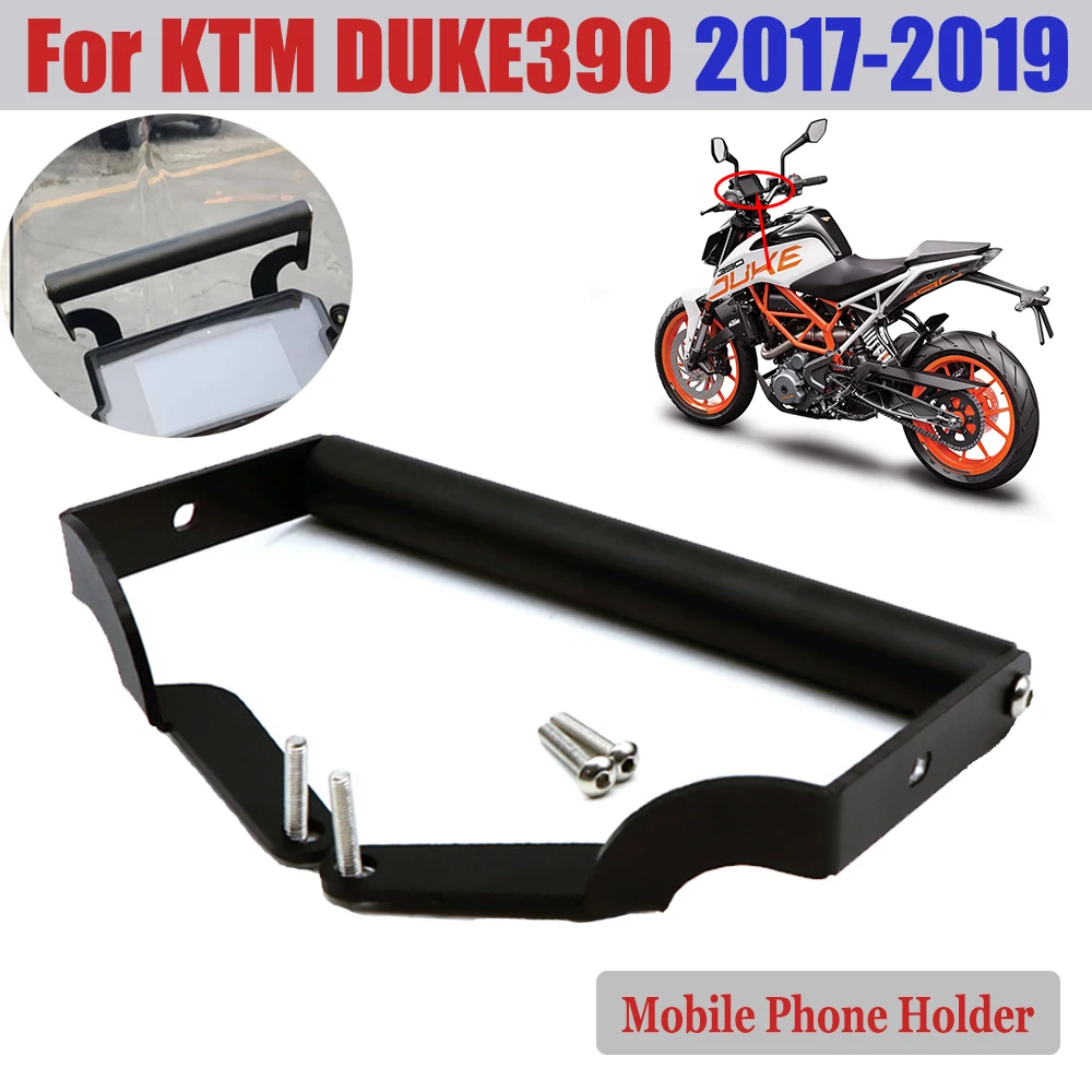 

Motorcycle Accessories Front Mobile Phone Holder Smartphone GPS Navigation bracket For KTM DUKE390 390DUKE DUKE 390 2017 - 2019