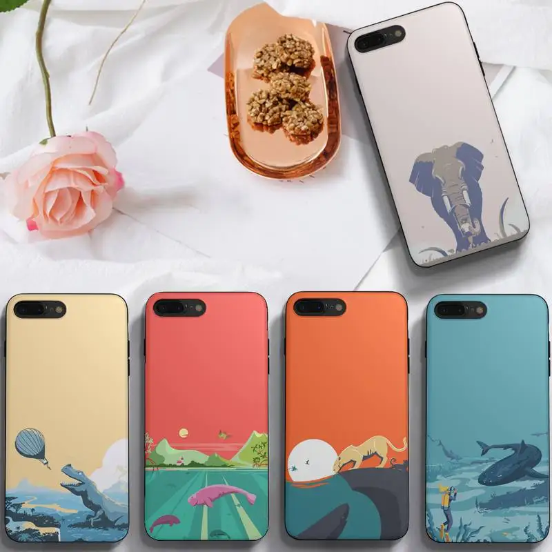 

Animal Art Phone Case For Samsung A51 A52 A71 A72 A80 A91 A20E A32 A31 A21 A11 Fundas Shell Cover