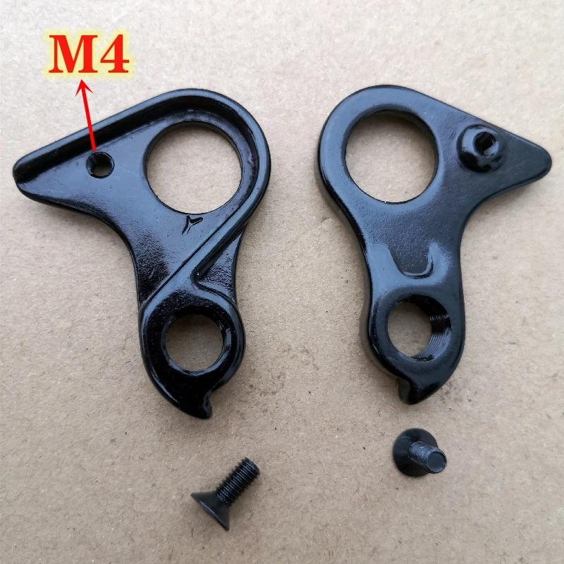 

2pcs Bicycle rear derailleur hanger For Felt WR3 FX Compulsion 10 30 Felt Edict Nine in M4 Bolt carbon frame BIKE MECH dropout