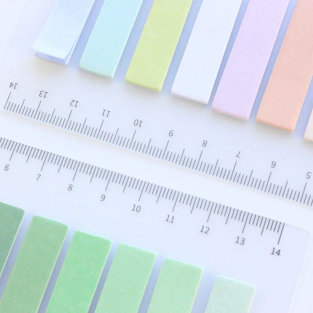 Милый цветной самоклеящийся набор Domikee для офиса и школы этикеток записей