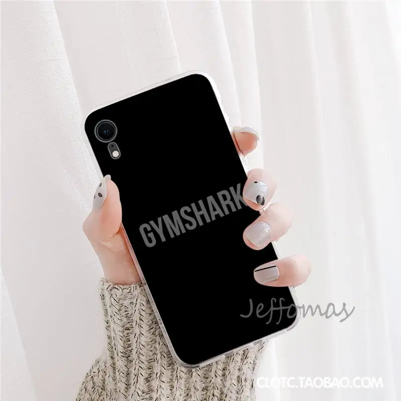 

GYMSHARK Fitness Phone Case For iphone 12 5 5s 5c se 6 6s 7 8 plus x xs xr 11 pro max mini