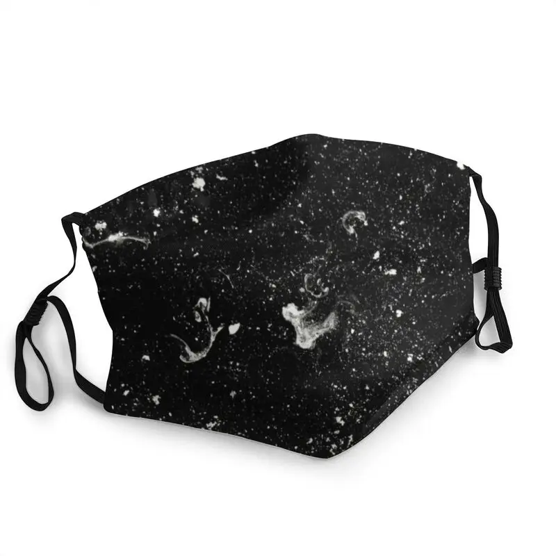 

Space Is Like Marble Breathable Mouth Face Mask Men Galaxy Science Abstract Art Mask Anti Dust Haze Protection Respirator Muffle