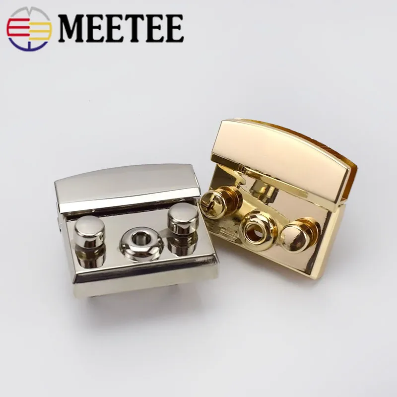 2/4 шт. женская сумка из сплава пряжка закручивающийся замок оснастка для DIY сумки