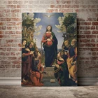 Принт модульная Ncarnation Иисуса и святых картина современного искусства стены домашний декор холст картины плакат для украшения спальни