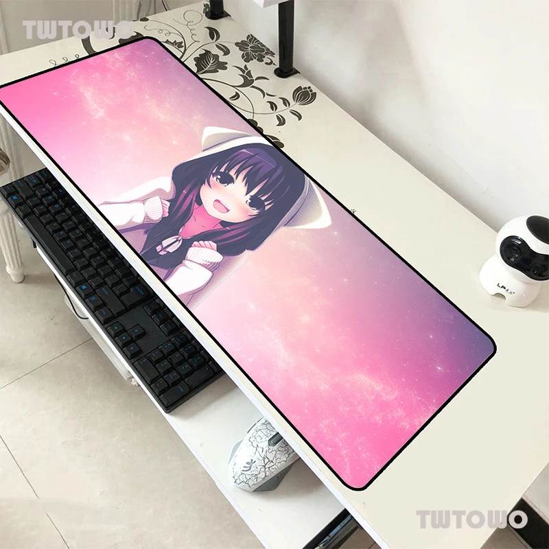 

Коврик для мыши в стиле аниме коврик для мыши с девушкой 3d, 90x40 см