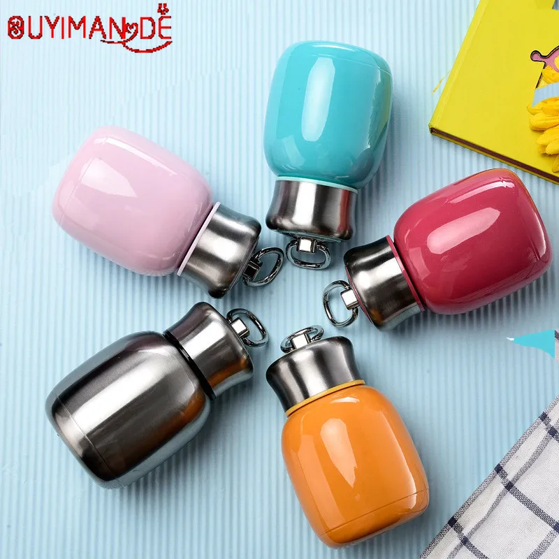 Милый термос для кофе 200 мл/280 мл дорожная бутылка напитков из нержавеющей стали