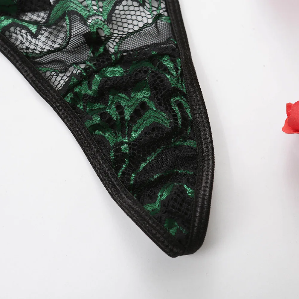 Женский прозрачный Ультратонкий комплект нижнего белья сетчатый сексуальный